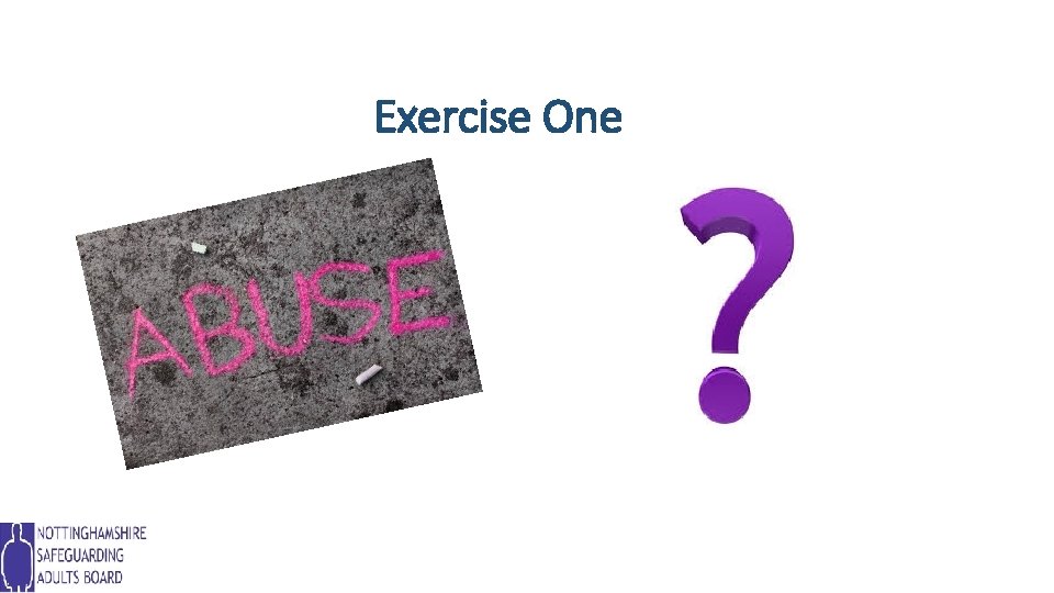 Exercise One 