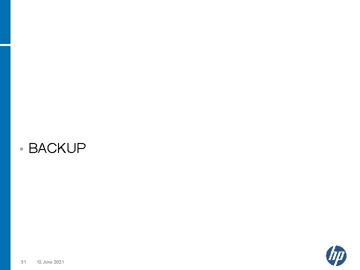  • 31 BACKUP 12 June 2021 