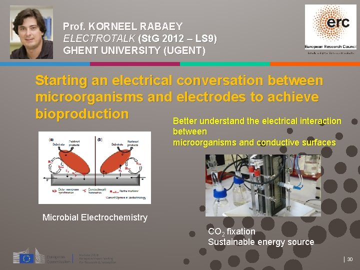 Prof. KORNEEL RABAEY ELECTROTALK (St. G 2012 – LS 9) GHENT UNIVERSITY (UGENT) Established