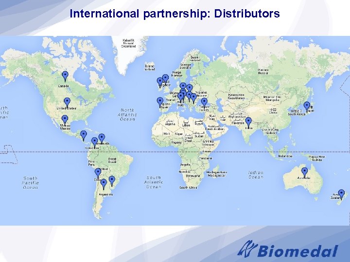 International partnership: Distributors 
