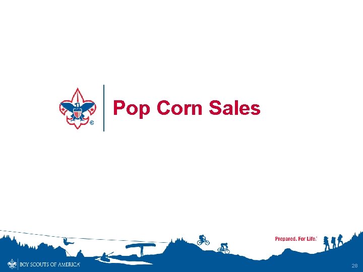 Pop Corn Sales 28 