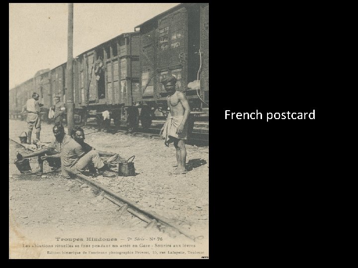 French postcard 