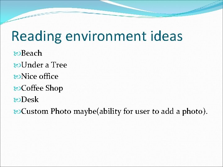 Reading environment ideas Beach Under a Tree Nice office Coffee Shop Desk Custom Photo