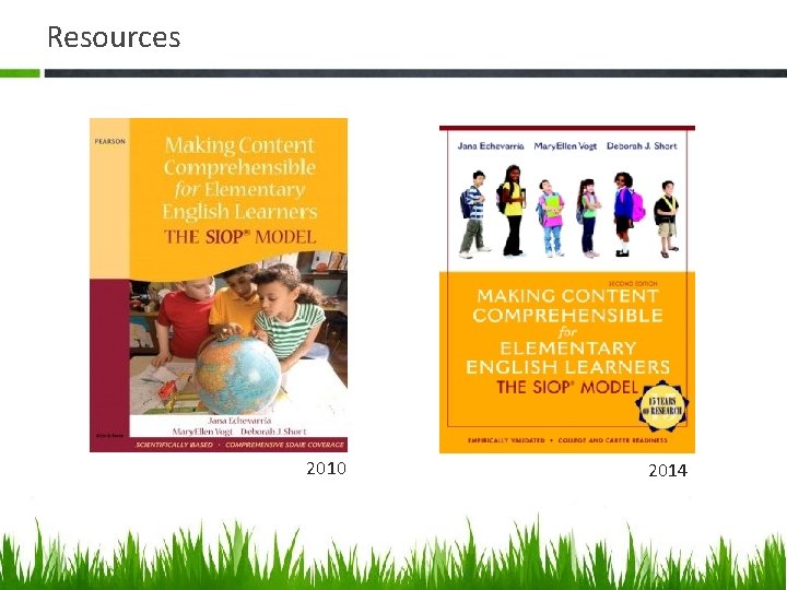 Resources 2010 2014 