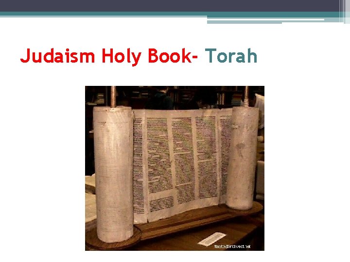 Judaism Holy Book- Torah 