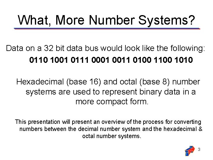 What, More Number Systems? Data on a 32 bit data bus would look like