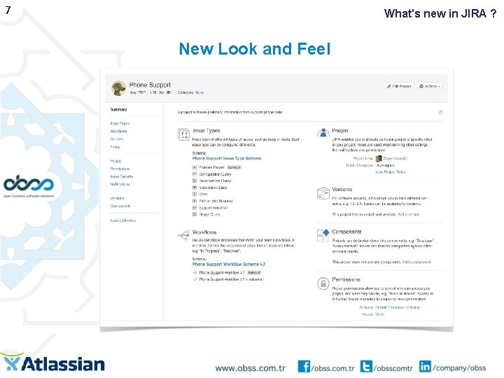 7 What's new in JIRA ? New Look and Feel 