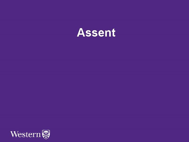 Assent 