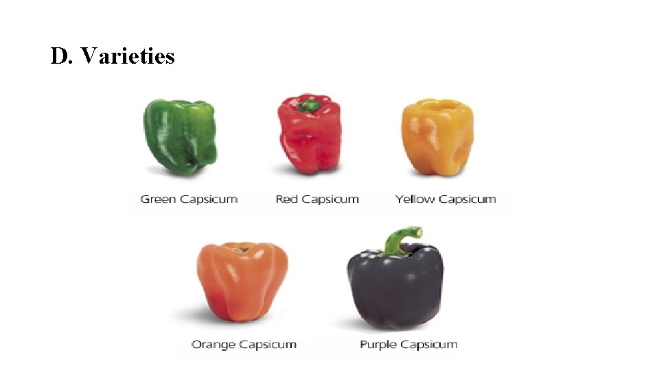 D. Varieties 