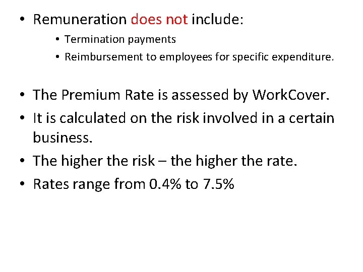 All business will insure their business against loss