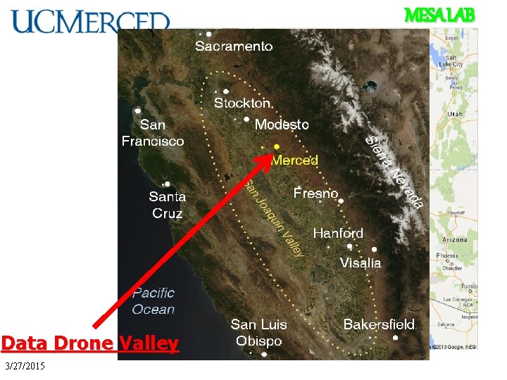 MESA LAB Data Drone Valley 3/27/2015 