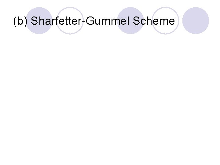 (b) Sharfetter-Gummel Scheme 