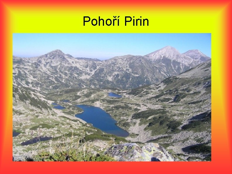 Pohoří Pirin 