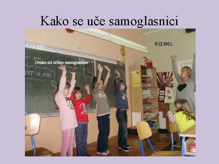 Kako se uče samoglasnici 