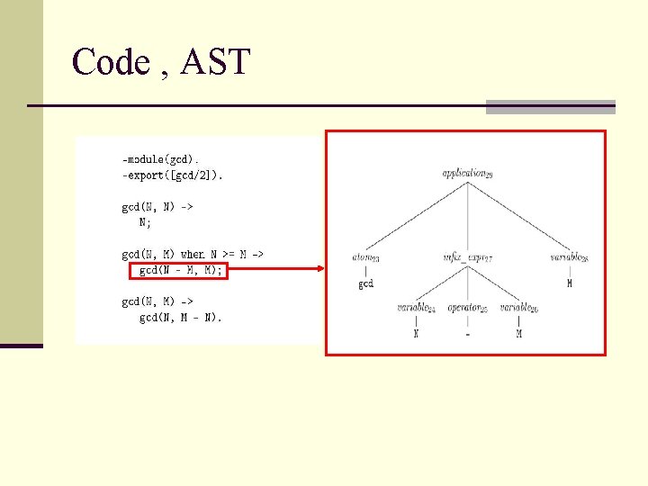 Code , AST 
