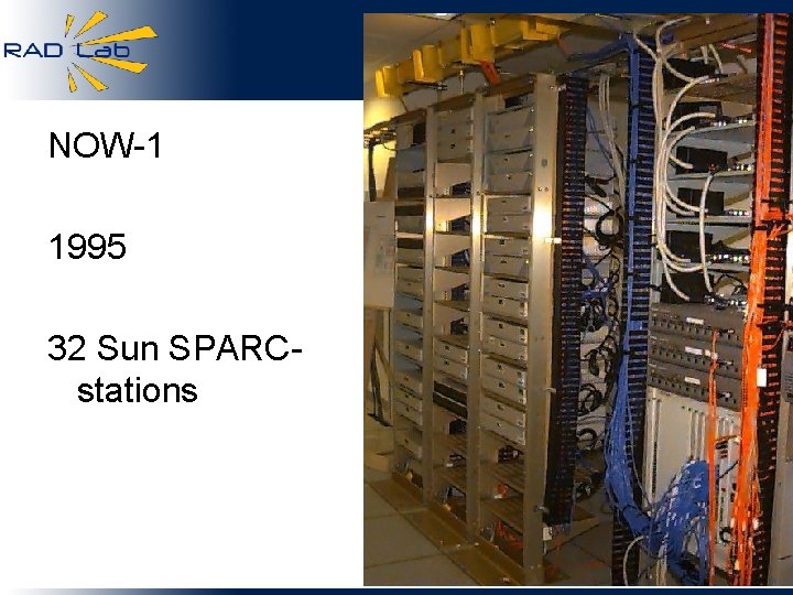 NOW-1 1995 32 Sun SPARCstations 9 