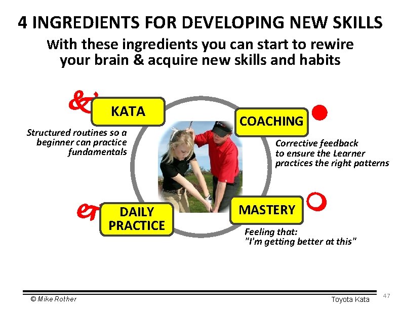 4 INGREDIENTS FOR DEVELOPING NEW SKILLS With these ingredients you can start to rewire