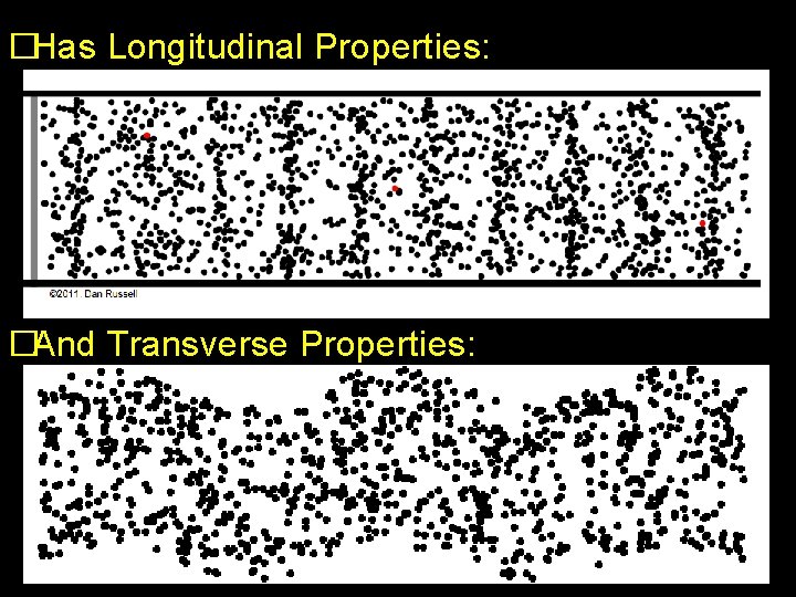 �Has Longitudinal Properties: �And Transverse Properties: 
