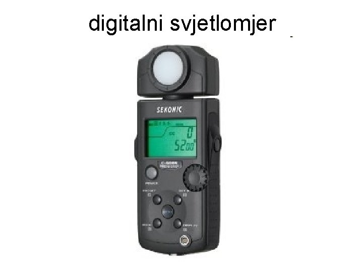 digitalni svjetlomjer digitalni svjetlomjer