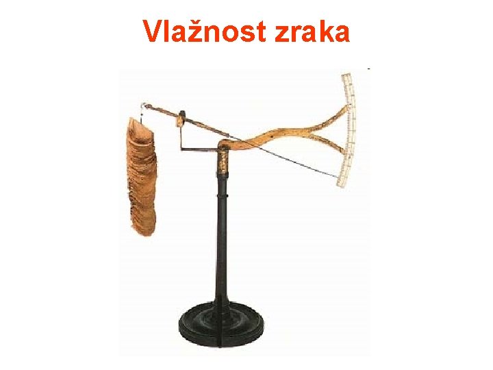 Vlažnost zraka Vlažnost zraka