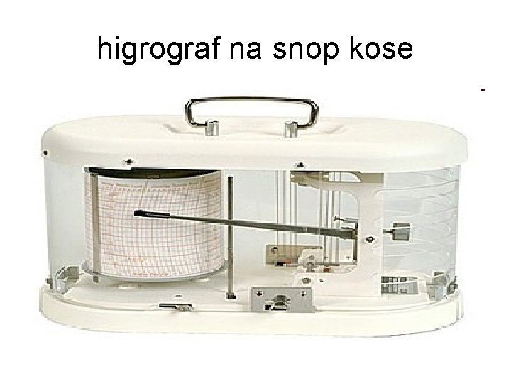 higrograf na snop kose higrograf na snop kose