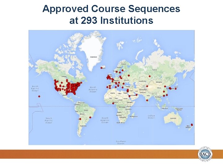Approved Course Sequences at 293 Institutions 