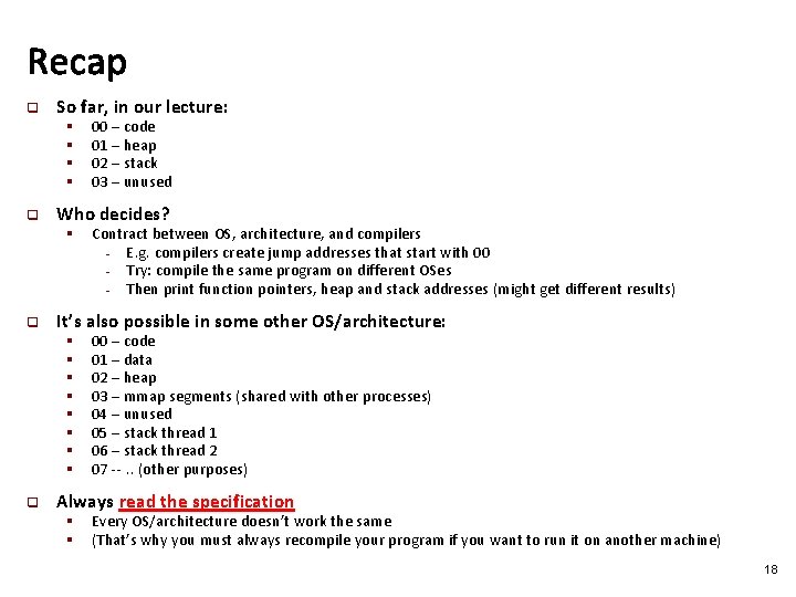 Recap q So far, in our lecture: § § q Who decides? § q