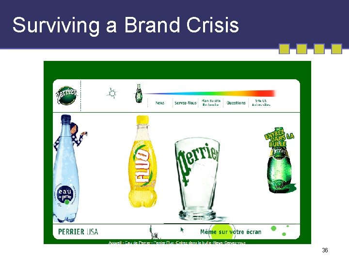 Surviving a Brand Crisis 36 
