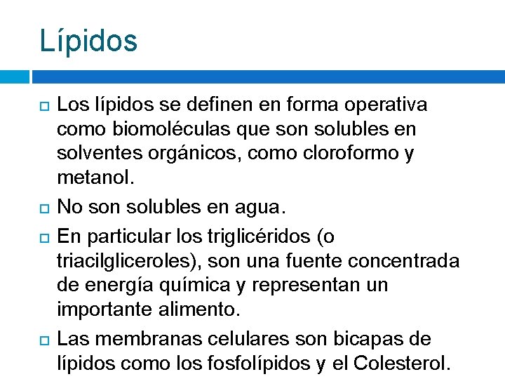 UNIDAD INTRODUCCIN A LA BIOQUMICA OBJETIVO Conocen y