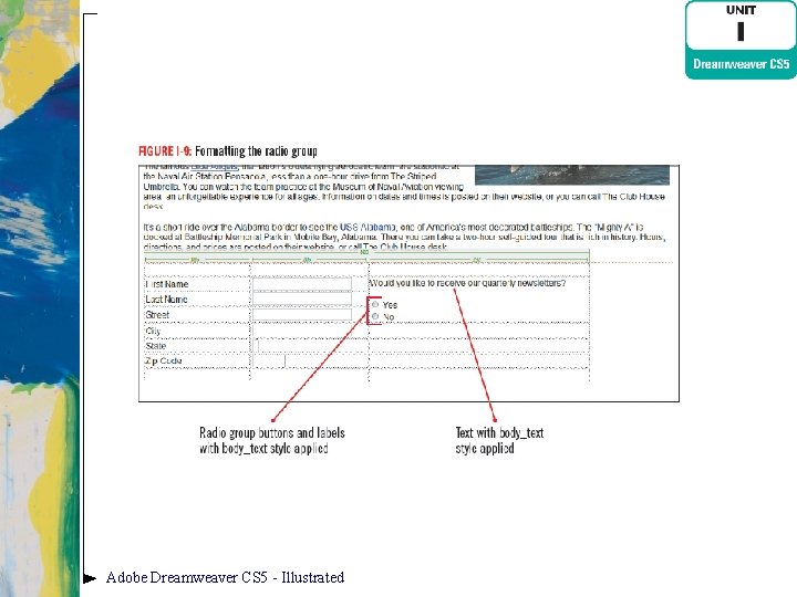 Adobe Dreamweaver CS 5 - Illustrated 