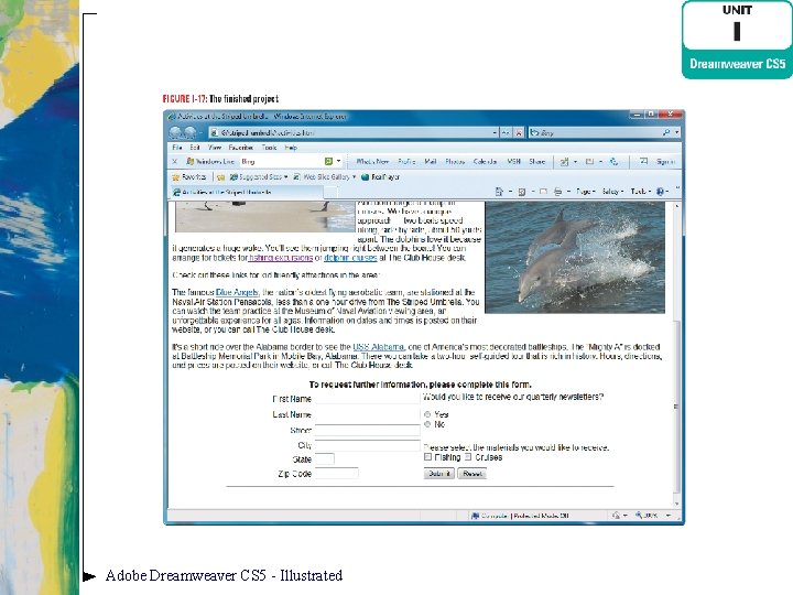 Adobe Dreamweaver CS 5 - Illustrated 