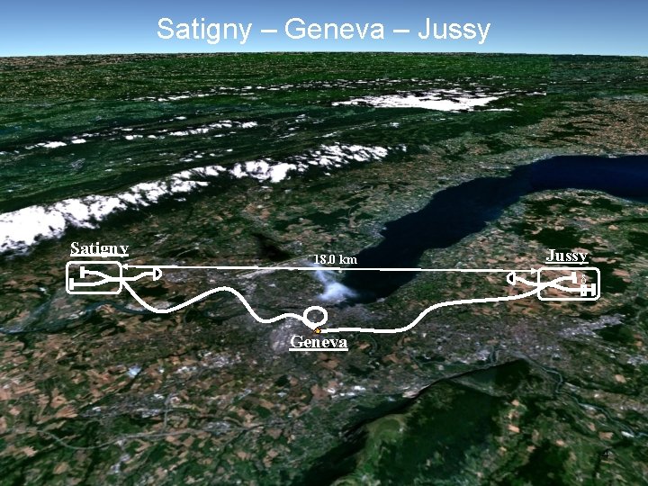 Satigny – Geneva – Jussy Satigny 18. 0 km Jussy δ Geneva 4 