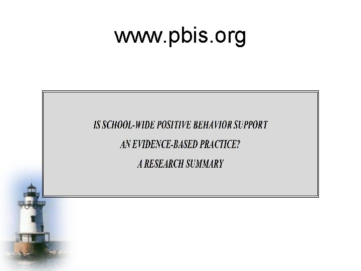 www. pbis. org 