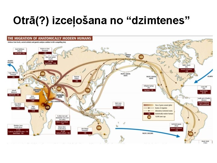 Otrā(? ) izceļošana no “dzimtenes” 