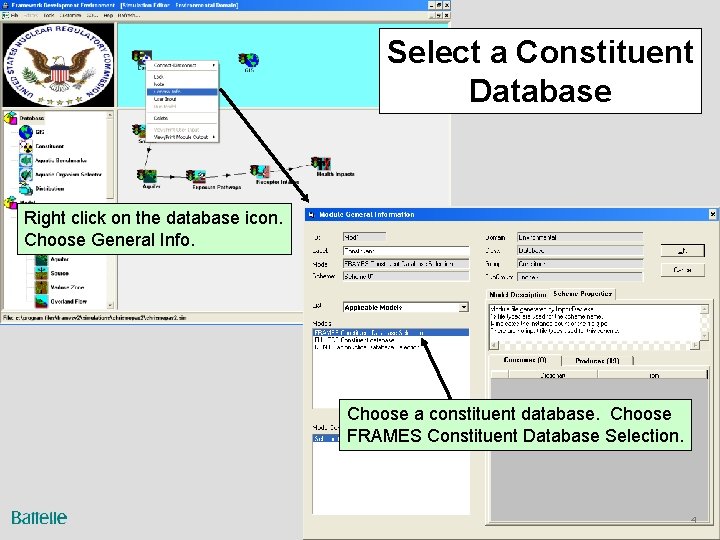 Select a Constituent Database Right click on the database icon. Choose General Info. Choose