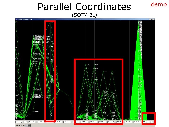 Parallel Coordinates (SOTM 21) demo 