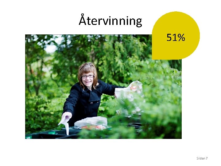 Återvinning 51% Sidan 7 