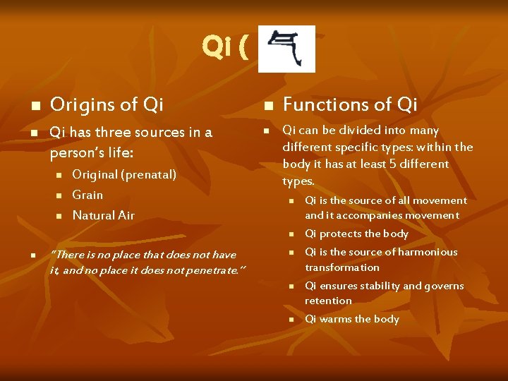 Fundamental Textures of the Web Qi Blood Essence