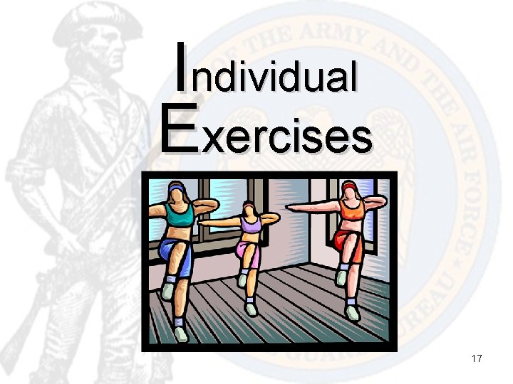 Individual Exercises 17 