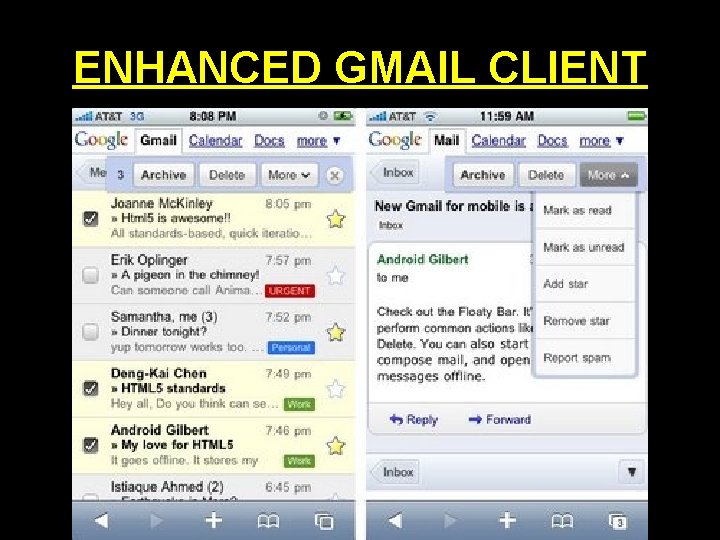 ENHANCED GMAIL CLIENT 