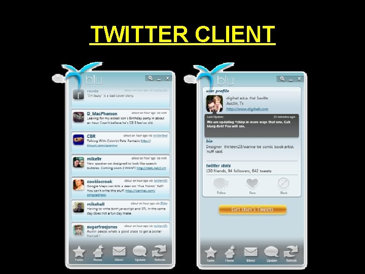 TWITTER CLIENT 