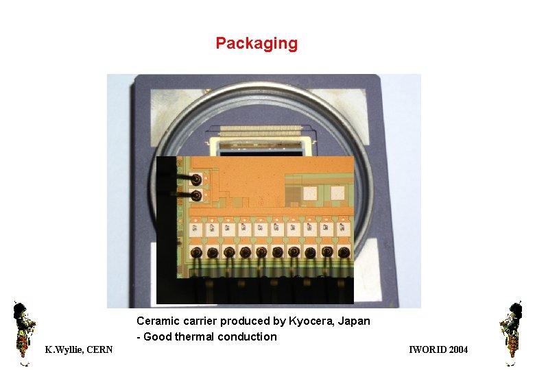 Packaging Wire-bonding High T cure Chip+sensor Glue Ceramic carrier produced by Kyocera, Japan -