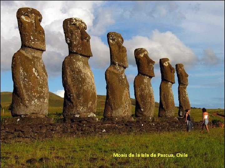 Moais de la Isla de Pascua, Chile 