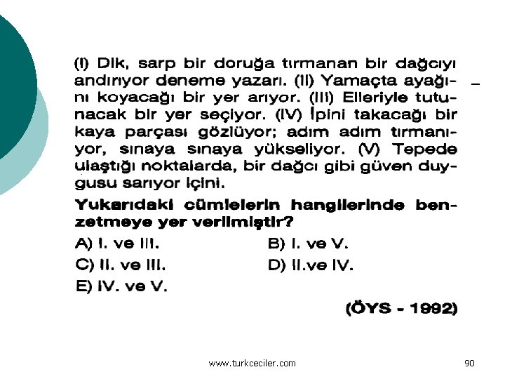 www. turkceciler. com 90 