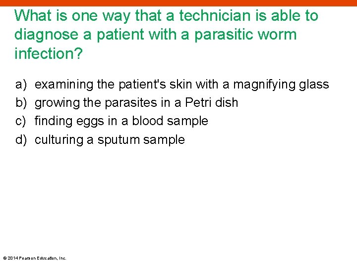 What is one way that a technician is able to diagnose a patient with