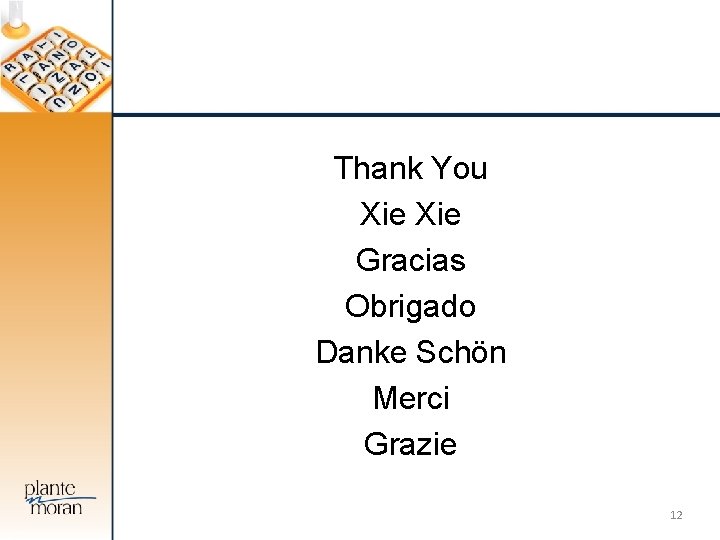 Thank You Xie Gracias Obrigado Danke Schön Merci Grazie 12 