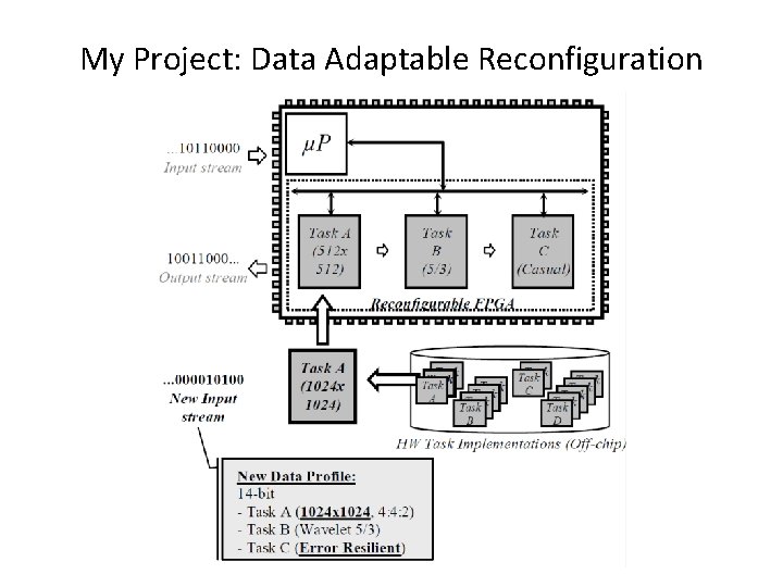 My Project: Data Adaptable Reconfiguration 