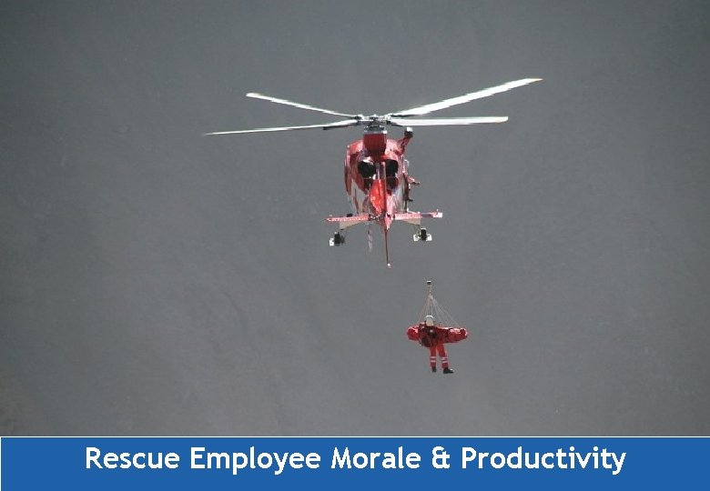Rescue Employee Morale & Productivity 