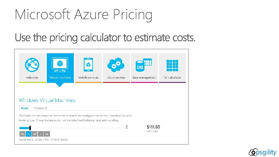 Microsoft Azure Pricing 