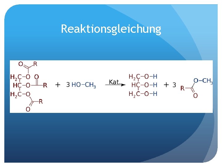 Reaktionsgleichung 